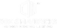 Dek & Mavericks-white-logo